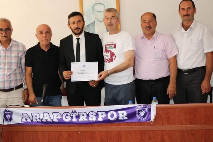 Aragirspor’un Yeni Başkanı Metin Akyüz Oldu