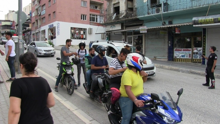 Samandağ’da Asayiş Uygulaması