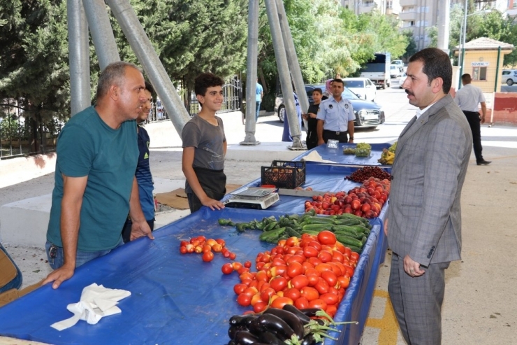 Karaköprü’de Semt Pazarı Hizmete Sunuluyor