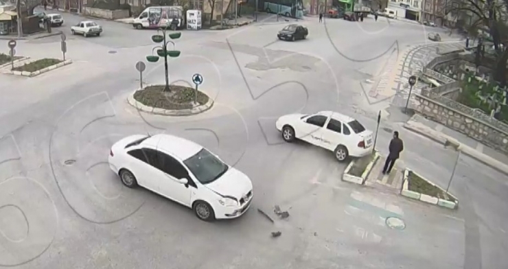 Kütahya’da Saniye Saniye Kaza Anları