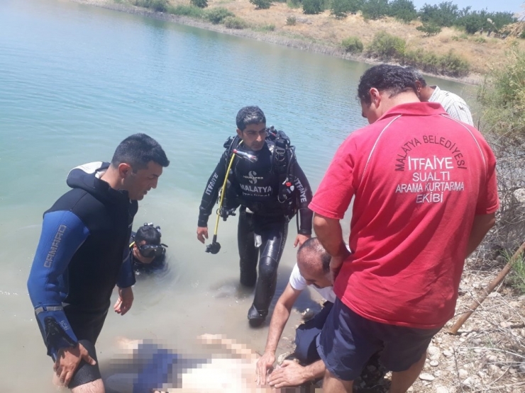 Malatya’da Baraj Gölüne Giren Genç Boğuldu