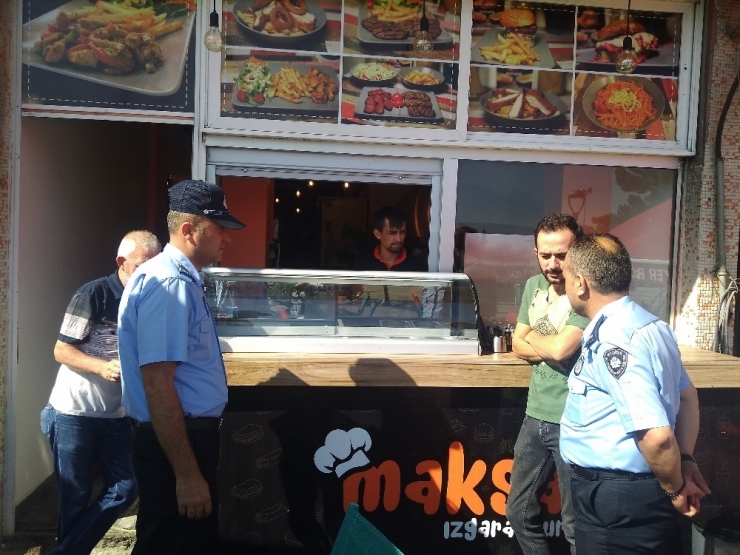 Zabıtadan İşgaliye Ve Ruhsat Denetimi