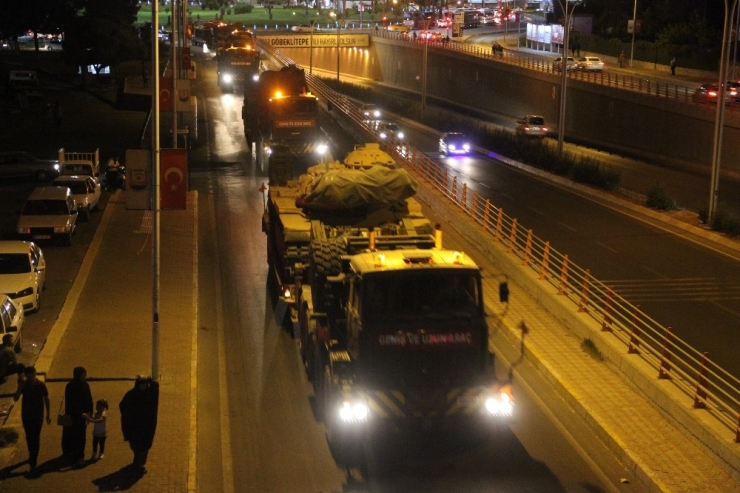 Şanlıurfa’dan Sınıra Askeri Sevkiyat