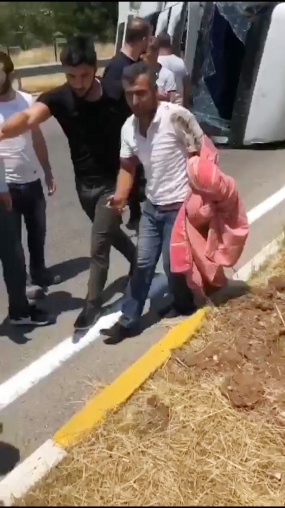 Siirt’te Beton Mikseri Devrildi: 1 Yaralı