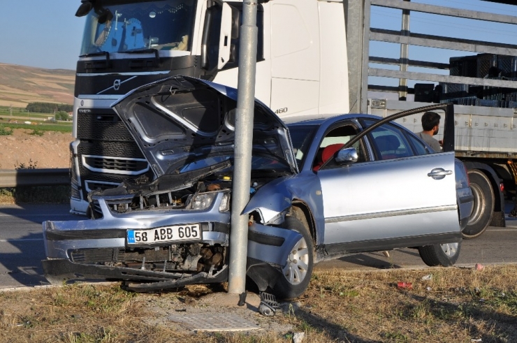 Işıklarda Kaza 1 Yaralı