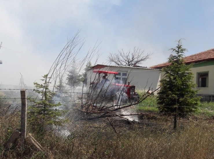 Sungurlu’da Dört Ayrı Yangın