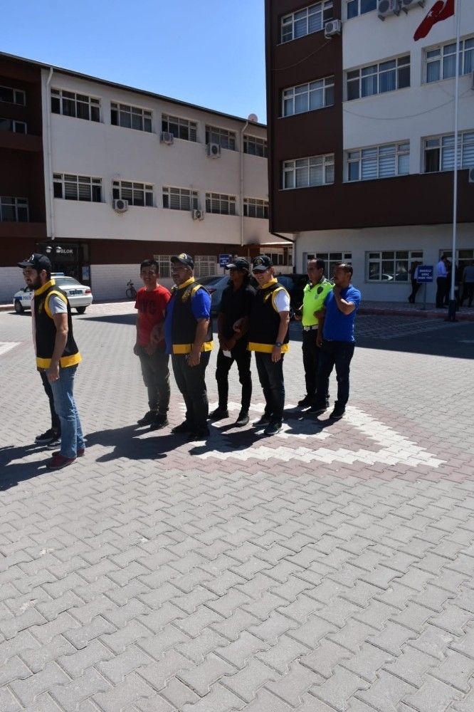 Aksaray’da 157 Yabancı Uyruklu Şahıs Sınır Dışı Edildi