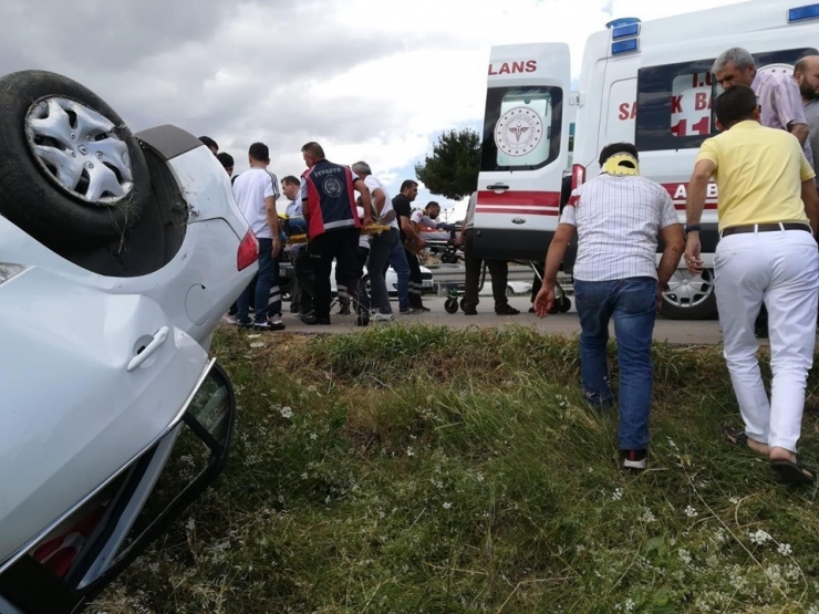 Amasya’da Trafik Kazası: 5 Yaralı