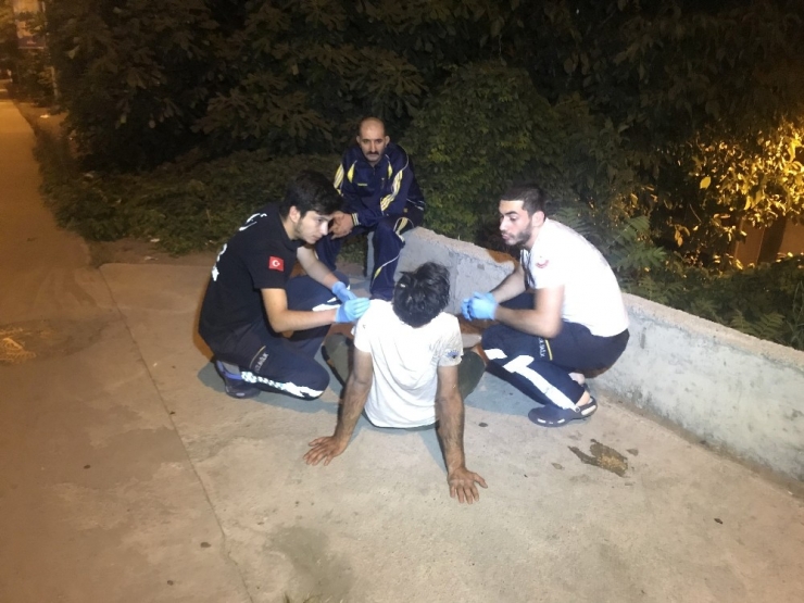 Alkollü Sürücü Yol Ortasında Uyuyakaldı