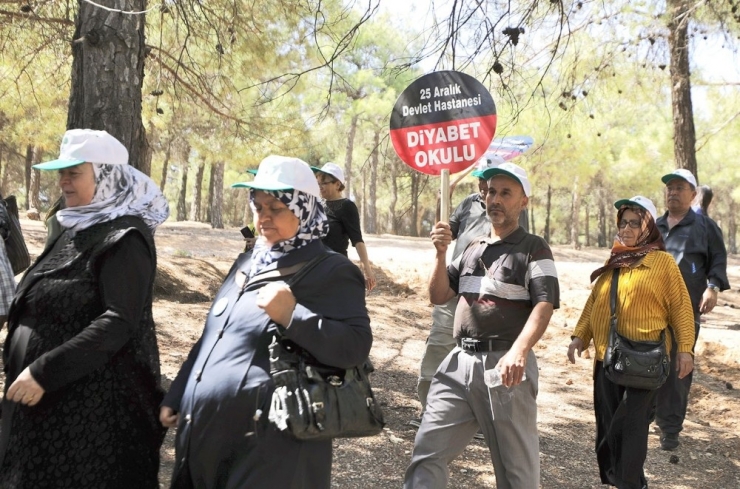 Doğada Diyabet Okulu Başladı