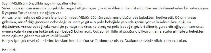 Günlerdir Yüzü Silinen Polis Bebeğine Ağlıyordu Polis Amcaları Onu Bebeksiz Bırakmadı