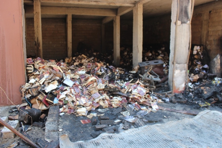 Reyhanlı’daki Yangın Ve Patlama Sonrası Hasar Tespit Çalışması Başlatıldı