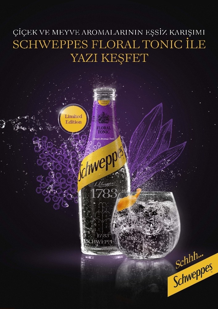 Schweppes’ten İki Yeni Tat: Zero-tonic Ve Floral Tonic