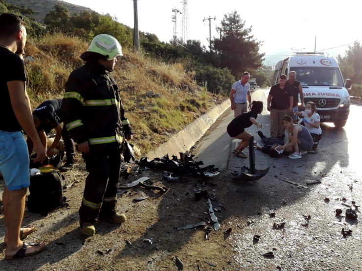 Bodrum’da Kaza: 2 Yaralı