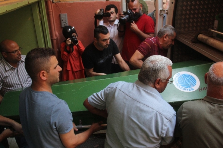 Öldürülen Baba Ve Kızın Cenazesi Morgdan Alındı