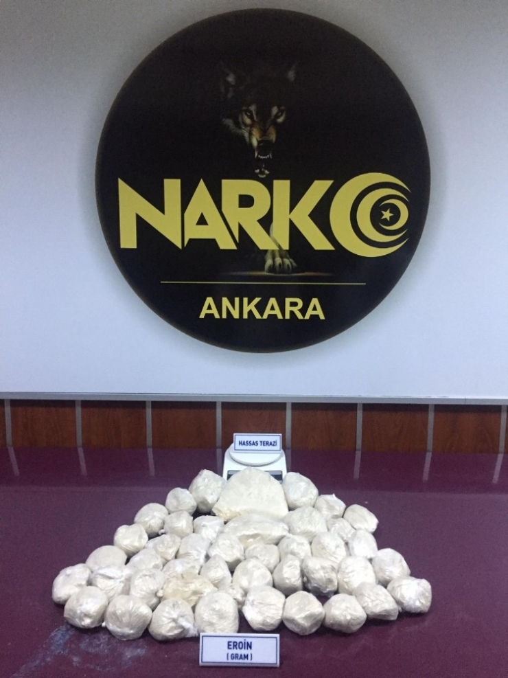 Ankara Narko Ekipleri Uyuşturucu Maddeler Ele Geçirdi