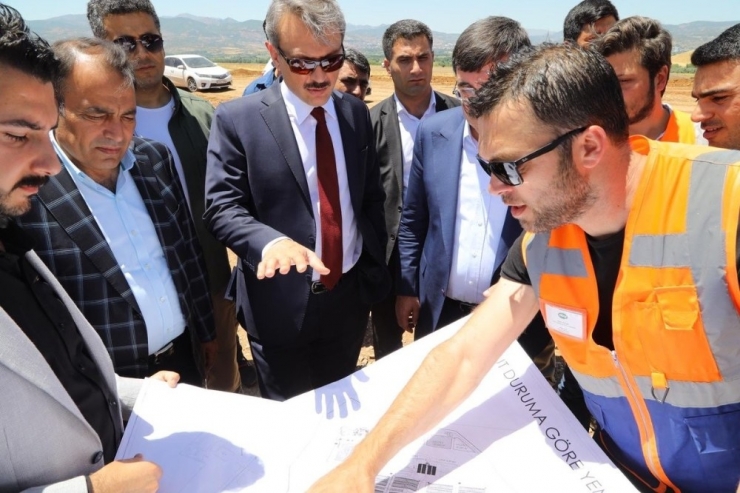 Vali Ekinci Ve Yılmaz İncelemede Bulundu