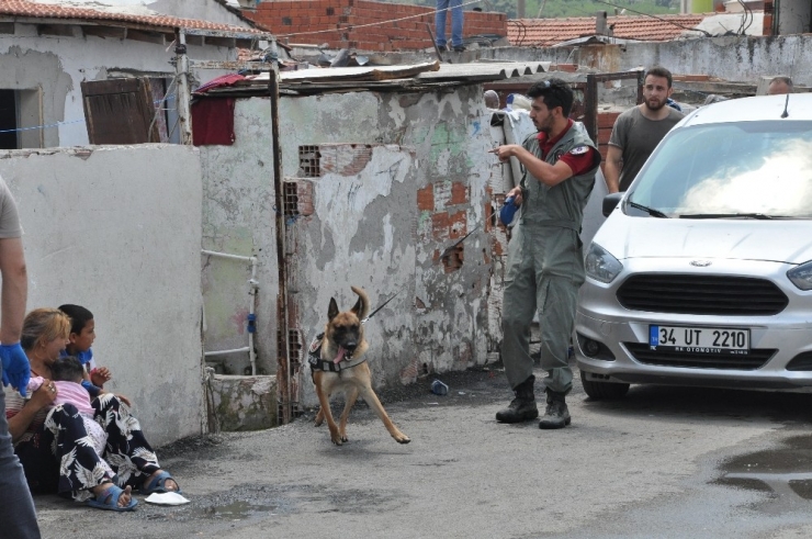 Polisten ’Fırtına’lı Uyuşturucu Baskını