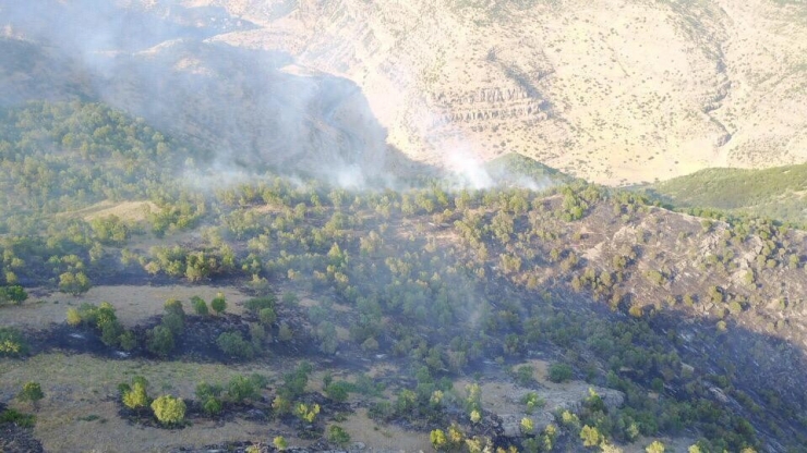 Beytüşşebap’ta Yangın