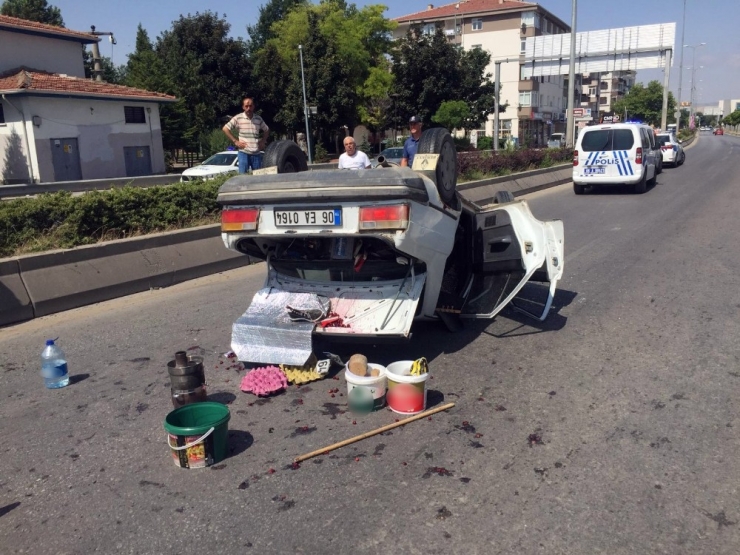 Başkent’te Trafik Kazası: 1 Yaralı