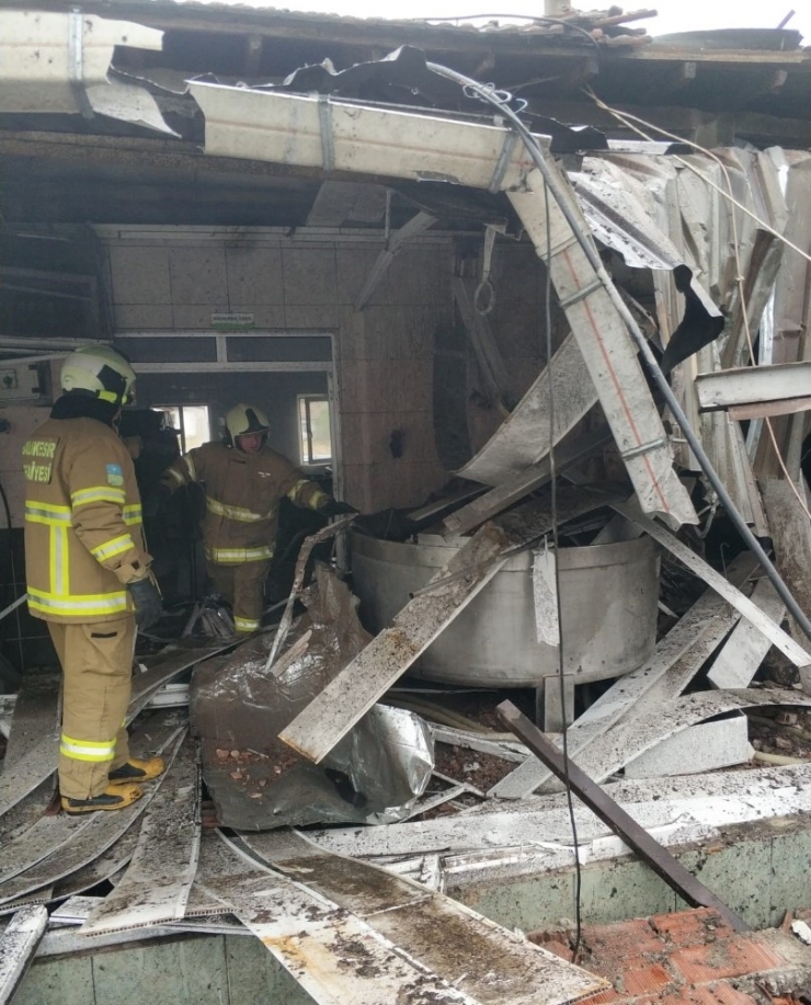 Peynir Fabrikasında Patlama