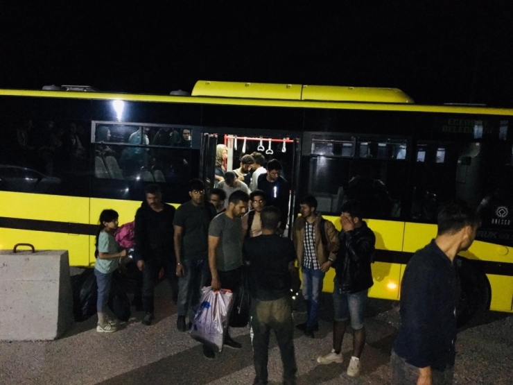 Çanakkale’de 91 Mülteci Yakalandı