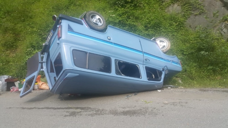 Giresun’da Kaza: 5 Yaralı