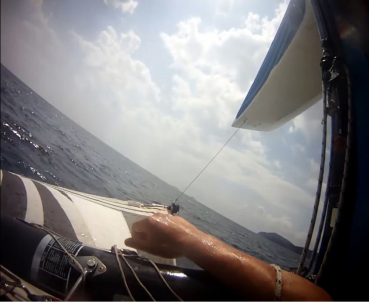 Marmara Denizi’nde Odtü’lü Öğrencilerin Yelkenlisi Devrildi