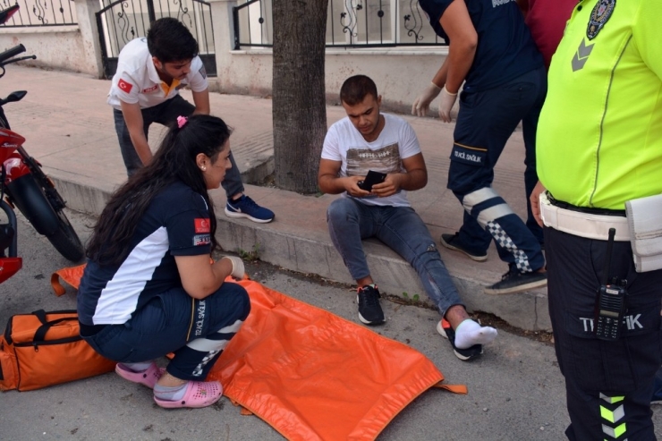 Sinop’ta Trafik Kazası: 1 Yaralı