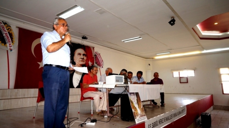 Sultaniye Üzümde Entegre Tesis İçin Düğmeye Basıldı