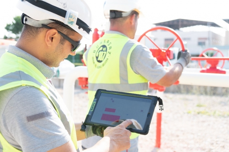 Bursagaz, Saha Operasyonlarını Dijitale Taşıdı