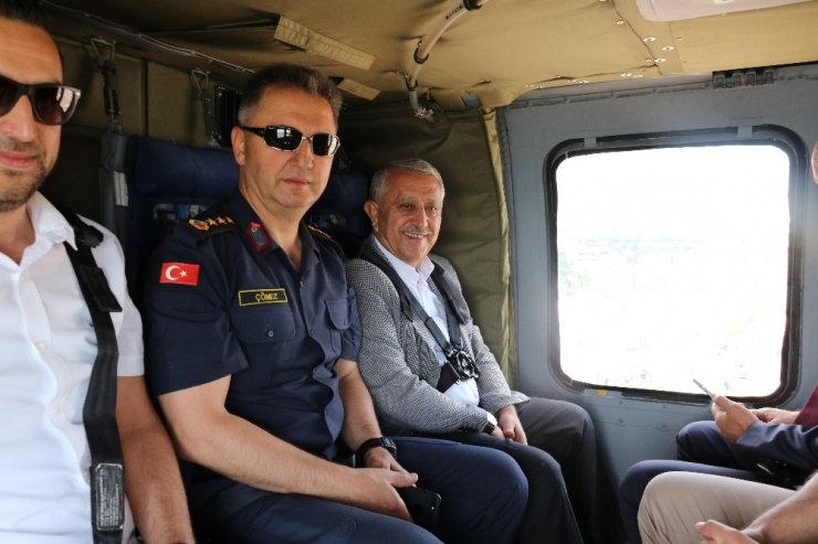 Afyonkarahisar’da Helikopterli Destekli Trafik Denetimi