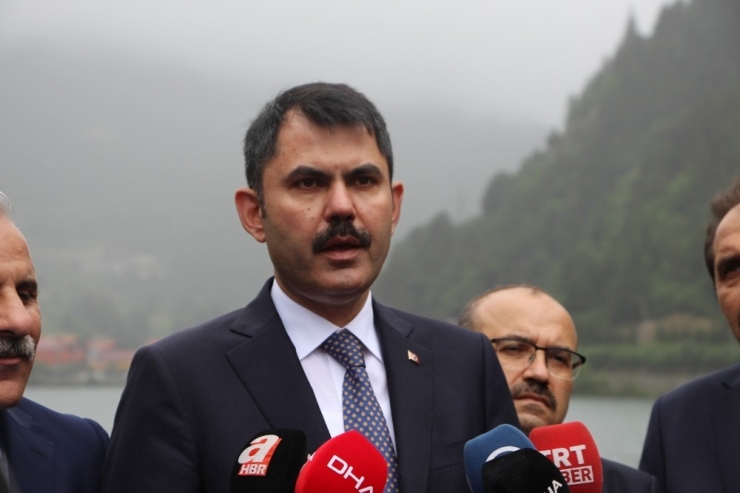 Bakan Kurum: “Tıpkı Ayder Gibi Uzungöl De Dönüşecek”