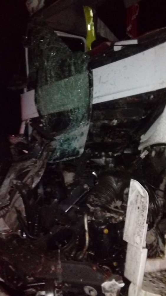 Tır Tıra Arkadan Çarptı: 1 Ölü