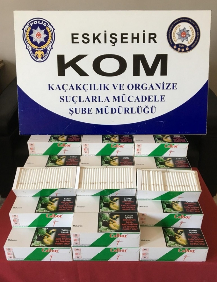 İş Yerinde Kaçak Alkol Ve Sigara Bulunduran Şüpheliler Yakalandı