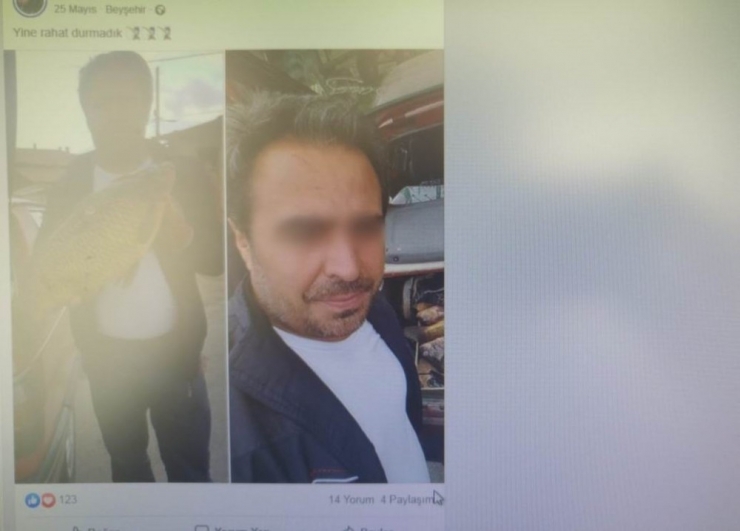 Yasak Dönemde Avladığı Balıkla Çektiği Fotoğrafı Paylaşınca Cezayı Yedi