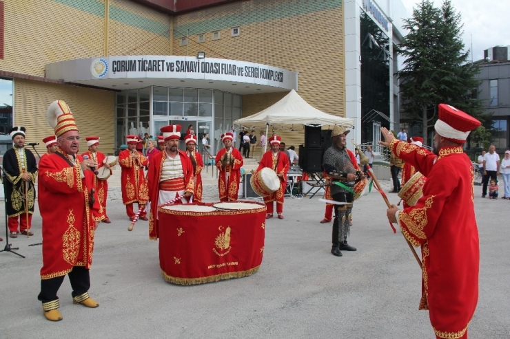 Çorum’da Sanayi Ve Ticaret Fuarı Açıldı