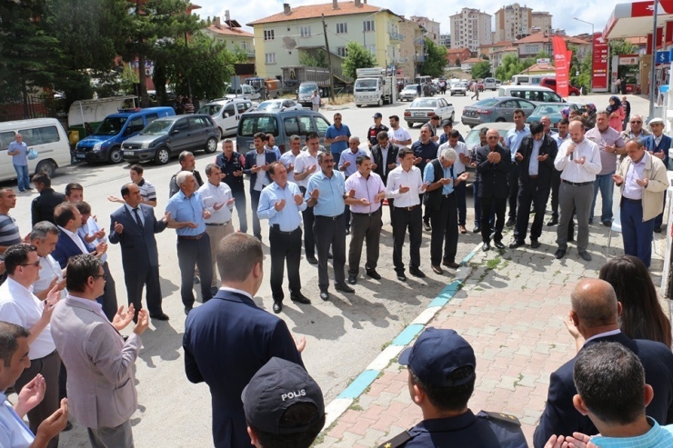 Altıntaş’ta 15 Temmuz Konulu Resim Sergisi