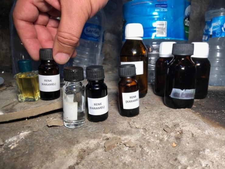 Ankara’da Kaçak İçki Operasyonu