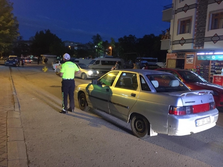 Bisikletli Çocuğun Kazası Güvenlik Kamerasında