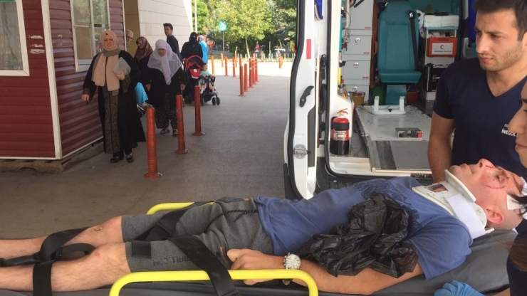 Annesinin Kucağında Yaralanan Bebek İçin Herkes Seferber Oldu