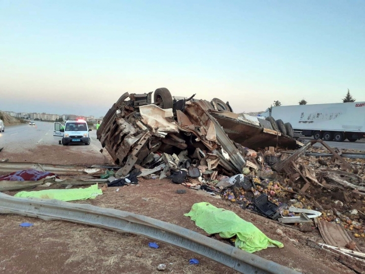 Devrilen Tır’da Ölen 3 Kişinin Cenazesi Memleketleri Iğdır’a Gönderildi