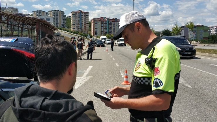 Samsun’da Asayiş Uygulaması