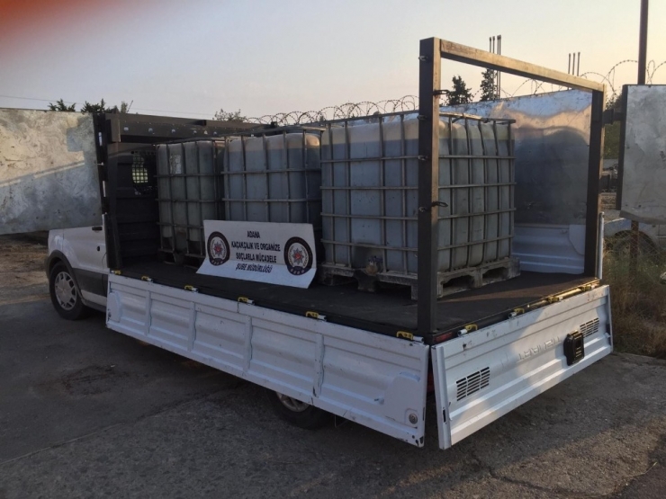 Adana’da Kaçak Akaryakıt Operasyonu