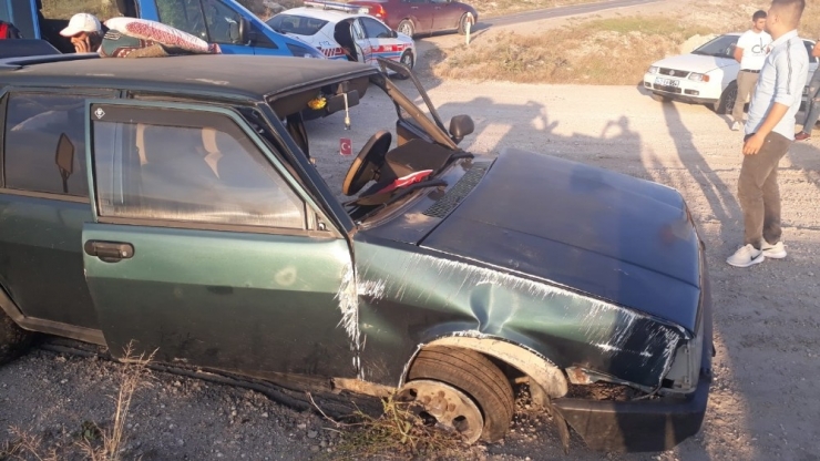 Emet’te Trafik Kazası: 1 Yaralı