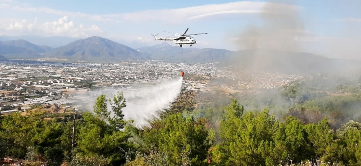 Fethiye’deki Orman Yangını Söndürüldü