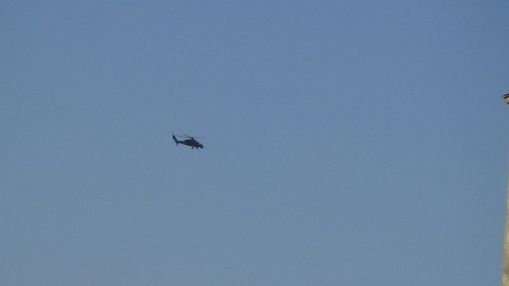 Yüksekova’dan Irak Sınırına Taarruz Helikopterleri