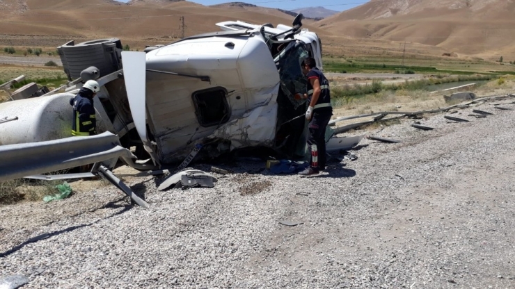 Van’da Trafik Kazası; 1 Yaralı