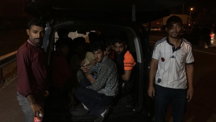 107 Kaçak Göçmen Yakalandı