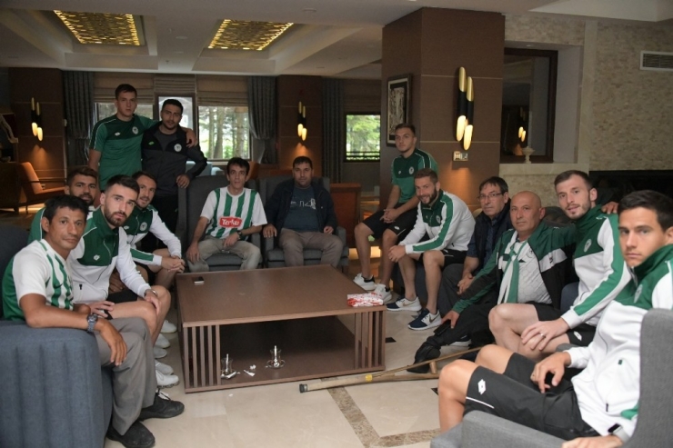 Engelli Taraftarlardan Konyaspor’a Ziyaret